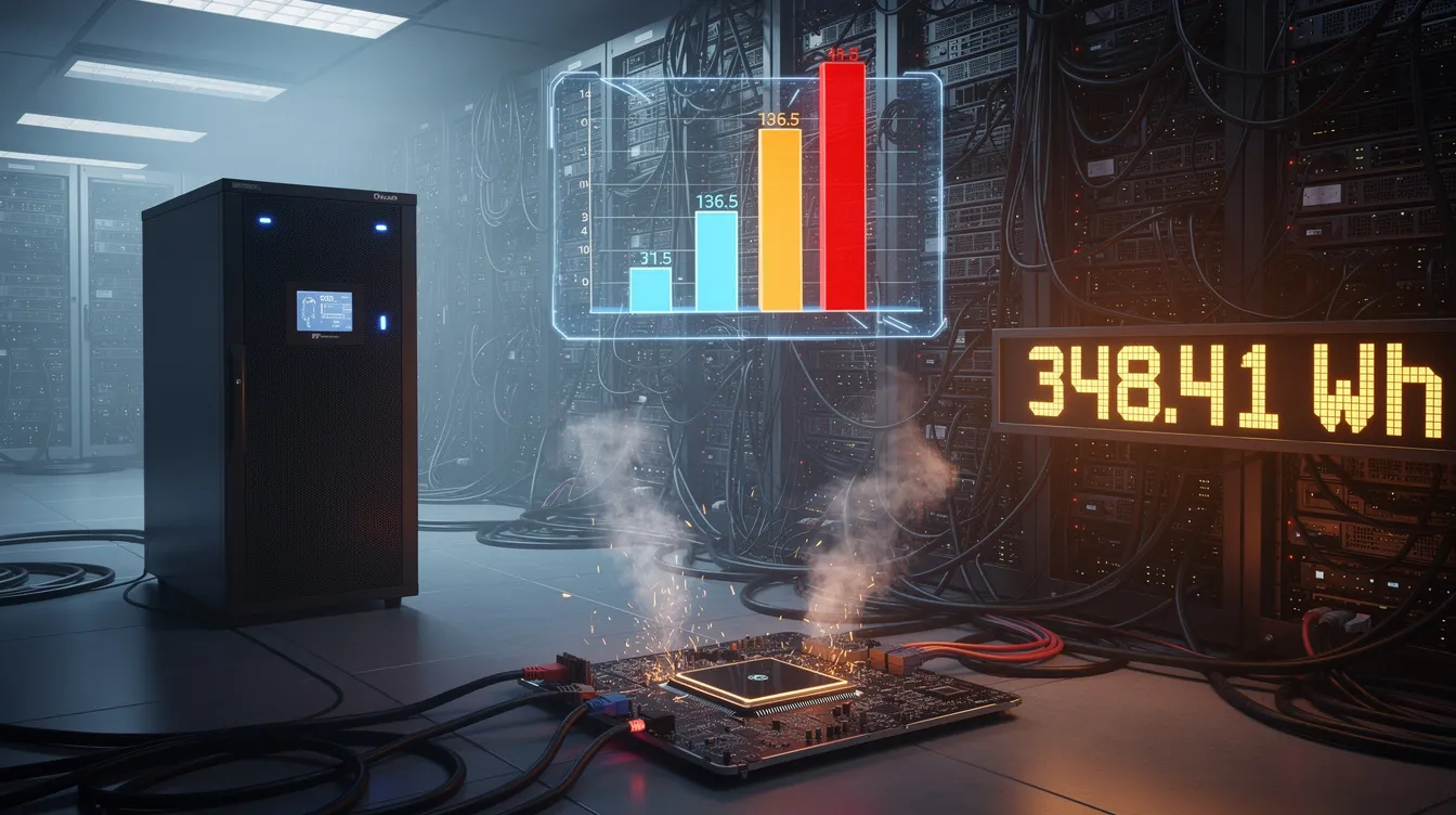 KAIST araştırma ekibinin AI ajan enerji tüketimi analizi görselleştirmesi