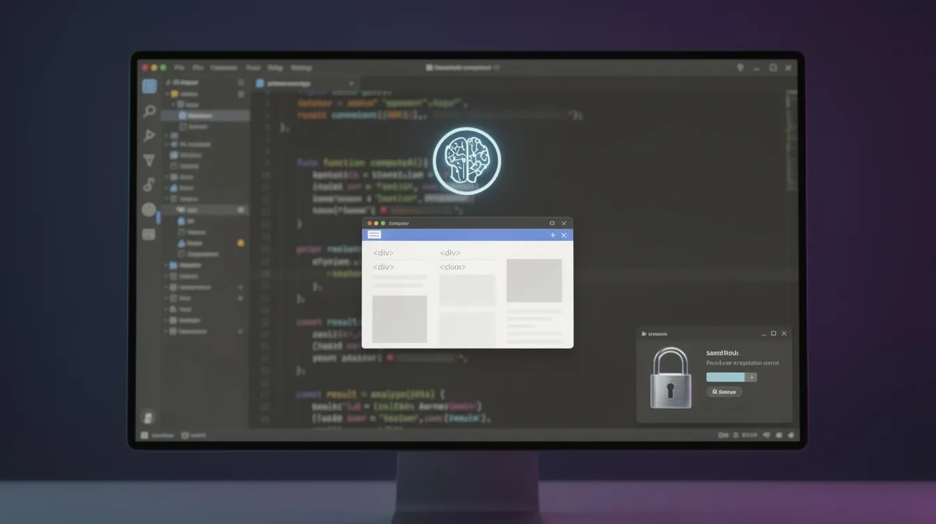 VS Code 1.127 sürümünde GitHub Copilot ajanlarının entegre tarayıcı kullanarak web uygulamalarını test ettiği bir ekran görüntüsü