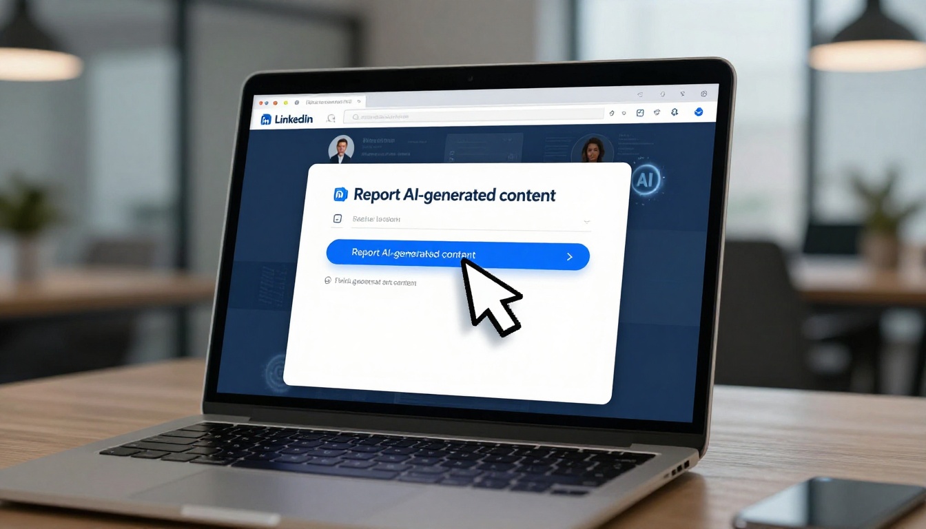 LinkedIn Ai-Üretimi Şikayet Butonu Ekliyor