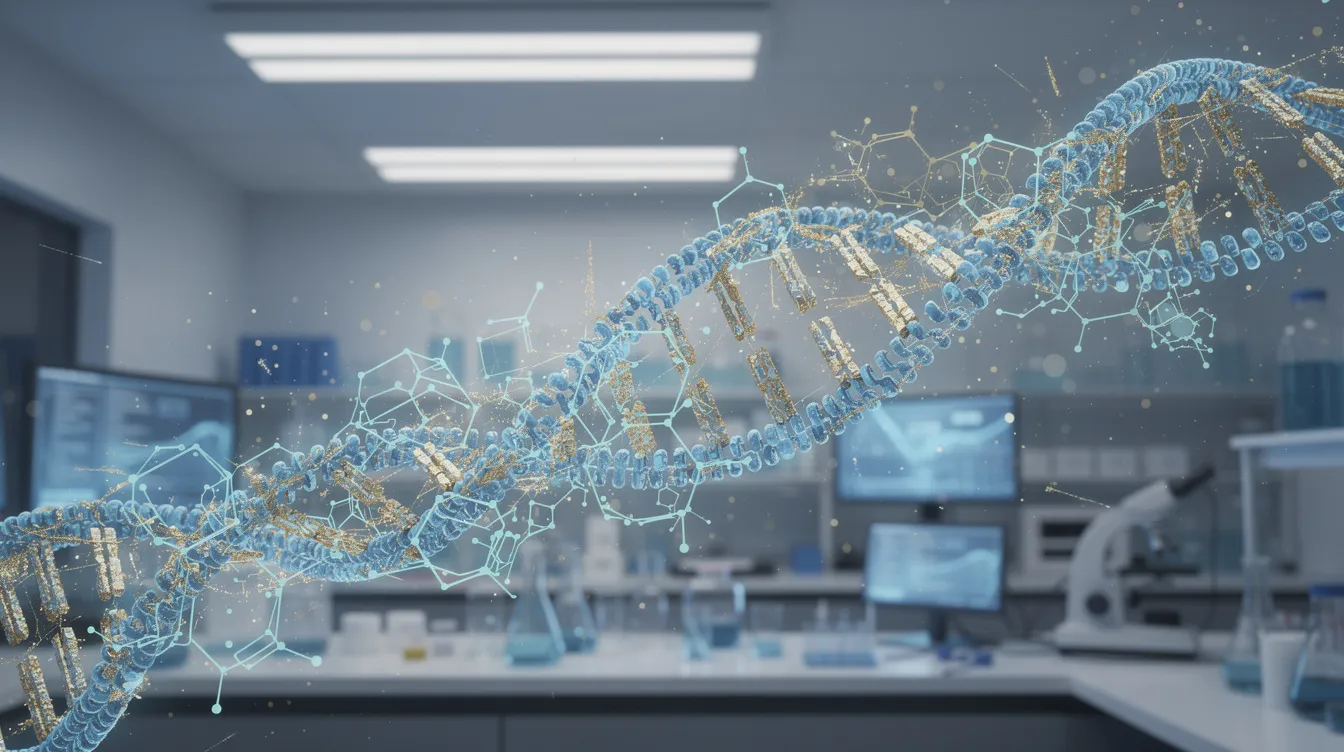 AlphaGenome'un DNA dizilimini analiz eden yapay zeka modelinin görsel temsili