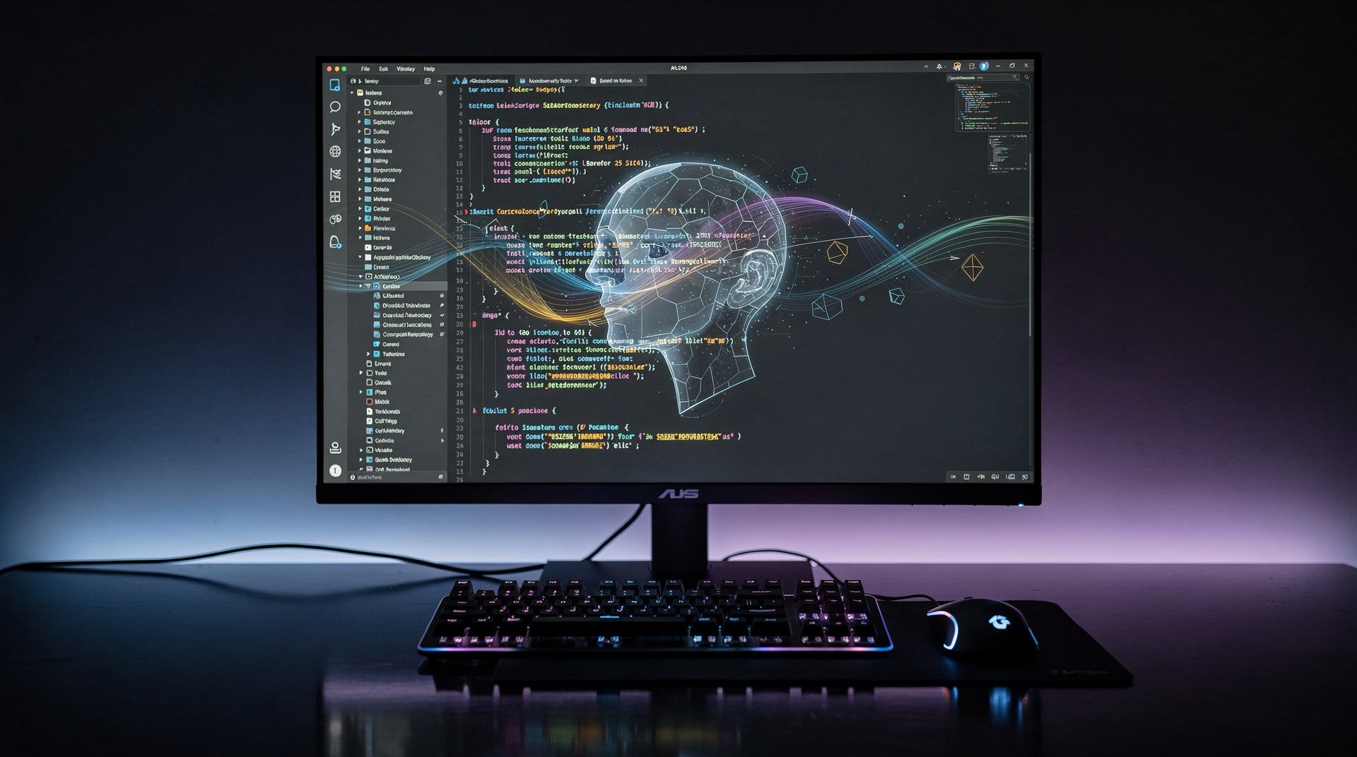 Claude Code editöründe yazılan kod satırları