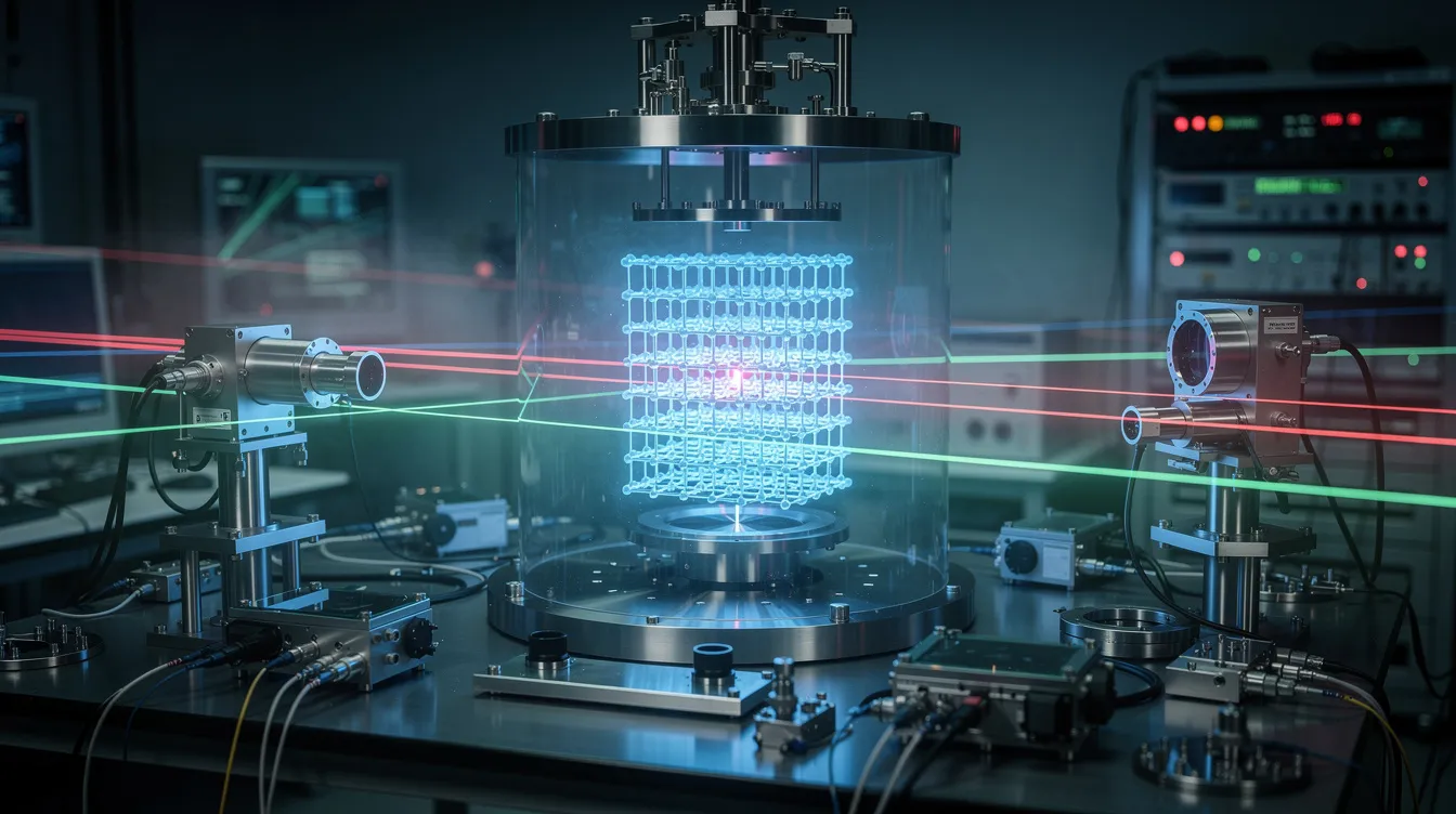 Imperial College'daki ultra-soğuk stronsiyum laboratuvarında geliştirilen prototip kuantum sensör, karanlık madde avında kritik bir eşiği geçti.